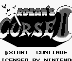 Title Screen - Rolan's Curse II