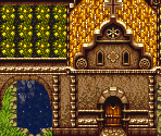 Small Church (Exterior, Polluted / Purified Water) - Treasure of the Rudras / Rudra no Hihou (JPN)