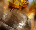 Wii Menu Banner & Icon - FlatOut