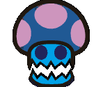 Zombie Shroom - Super Paper Mario