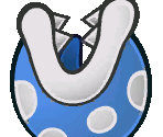 Frost Piranha - Super Paper Mario