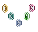 Holy Crystals - Final Fantasy Mystic Quest / Mystic Quest Legend