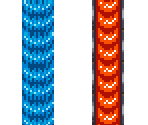 Lava & Water Tiles - Final Fantasy Mystic Quest / Mystic Quest Legend