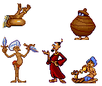 Agrabah Civilian Enemies - Aladdin