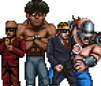 Stage 2 Enemies - Double Dragon Advance