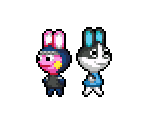 Rabbit Villagers - Animal Crossing Customs