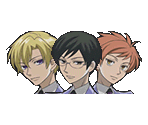 Character Faces - Ouran Koukou Host-Bu DS