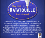 Copyright Screen - Ratatouille