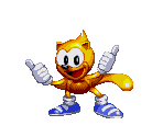 Ray (Chaotix Title Screen-Style) - Sonic the Hedgehog Customs