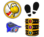 Board UI Graphics - Mario Party: Island Tour