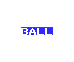 Font - Bandai Golf: Challenge Pebble Beach