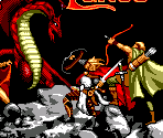 Title Screen - Advanced Dungeons & Dragons: Heroes of the Lance (PAL)