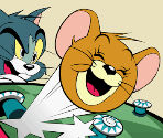 Title Screen (352x416) - Tom and Jerry: Pinball Pursuit (Java)