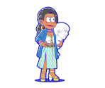 Karako (Hot Teacher) - Osomatsu-san Hesokuri Wars: Battle of the NEETs
