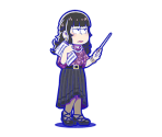 Ichiko (Hot Teacher) - Osomatsu-san Hesokuri Wars: Battle of the NEETs