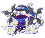 Karamatsu (Ninja) - Motto! New Puzz Osomatsu-san: Shinpin Sotsugyou Keikaku