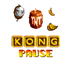 Items and HUD - Super Donkey Kong 99 (Bootleg)