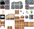 Cave Tileset 1 - Monster Crown