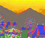 Rollercoaster Backgrounds - Donkey Kong Country 2