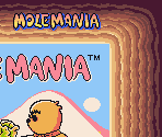 Super Game Boy Frames - Mole Mania