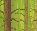 Swamp Backgrounds & Foregrounds - Donkey Kong Country 2