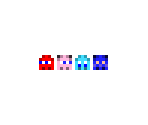 Ghosts (128x128) - Pac-Man (J2ME/BREW, Americas)