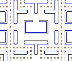 Maze (240x320, Low-End) - Pac-Man (J2ME/BREW, Americas)