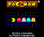 Title Screen (128x128/160) - Pac-Man (J2ME/BREW, Americas)