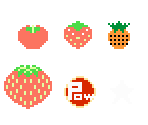 Items, Projectiles, & Effects - Exed Exes (JPN)