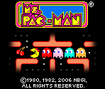 Title & Splash (128x128/160) - Ms. Pac-Man (J2ME/BREW, Americas)