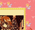 Super Game Boy Border - Pocket Love 2 (JPN)