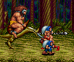 Level 3A:Dim Jungle - Golden Axe III