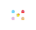 Attract Mode (128x160) - Ms. Pac-Man (J2ME/BREW, Americas)