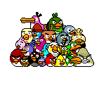 Characters & Objects (SMW-Style) - Angry Birds Customs