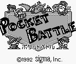Title Screen - Pocket Battle (JPN)