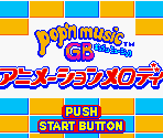 Opening Logos & Title Screen - Pop'n Music GB Animation Melody (JPN)