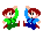 Bubby & Bobby (Mario Bros. Arcade-Style) - Rainbow Islands Customs