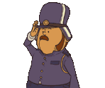 Constable Barton - Professor Layton and the Deathly Mirror
