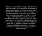 Copyright Screen - Food Network: Cook or Be Cooked