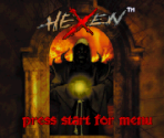 Title Screen, Copyright & Options - Hexen