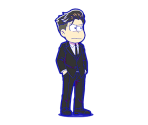 Osomatsu (Matsu Noir: Hell) - Osomatsu-san Hesokuri Wars: Battle of the NEETs