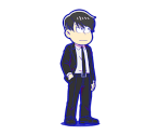Karamatsu (Matsu Noir: Hell) - Osomatsu-san Hesokuri Wars: Battle of the NEETs