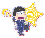 Osomatsu (Police Motorcycle) - Motto! New Puzz Osomatsu-san: Shinpin Sotsugyou Keikaku