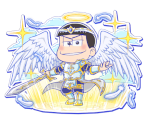 Karamatsu (Angel) - Motto! New Puzz Osomatsu-san: Shinpin Sotsugyou Keikaku