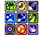 Weapon Icons - Mega Man Customs
