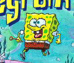 Title Screen - SpongeBob's Bubblegram Game