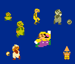 Wario (Super Mario Bros. 1 NES-Style) - Wario Customs