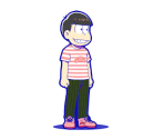 Osomatsu (Border Matsu) - Osomatsu-san Hesokuri Wars: Battle of the NEETs