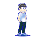 Karamatsu (Border Matsu) - Osomatsu-san Hesokuri Wars: Battle of the NEETs