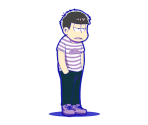 Ichimatsu (Border Matsu) - Osomatsu-san Hesokuri Wars: Battle of the NEETs